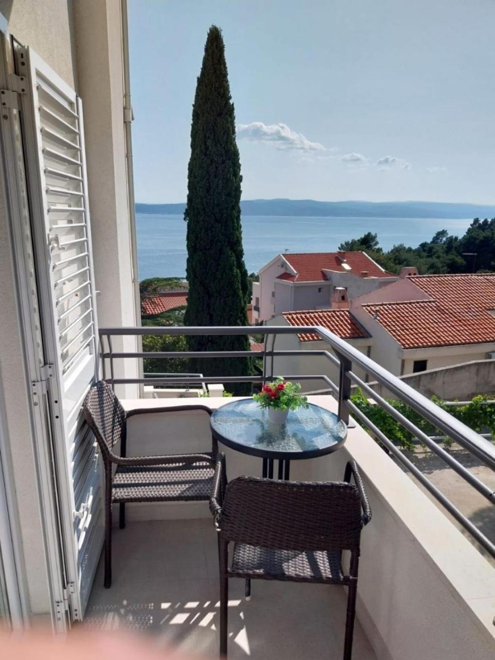 Apartments Josip Baška Voda Esterno foto